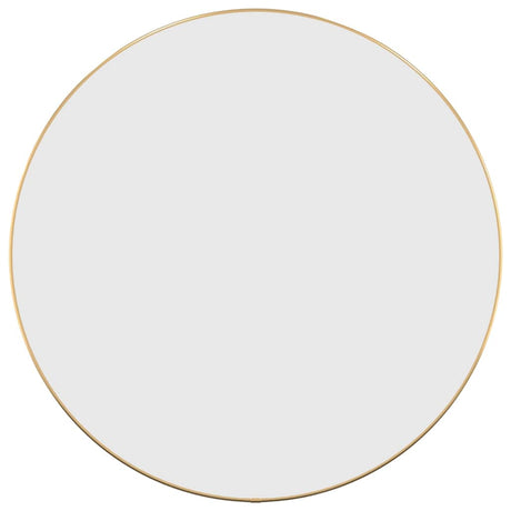 Vidaxl Wandspiegel rund Ø60 cm Goldfarbe