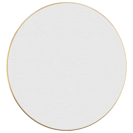 Vidaxl Wandspiegel rund Ø60 cm Goldfarbe