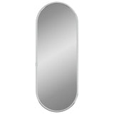 Vidaxx Wandspiegel 40x15 cm oval silberfarben