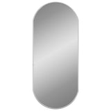 Vidaxl -Wandspiegel 70 x 30 cm oval Silberfarbe