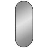 Vidaxx Wandspiegel 50x20 cm oval schwarz