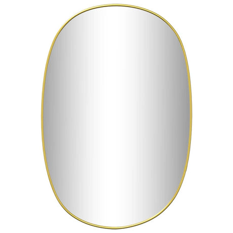 Vidaxl Wandspiegel 50x35 cm Gold gefärbt