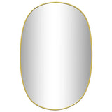 Vidaxl Wandspiegel 60x40 cm Gold gefärbt