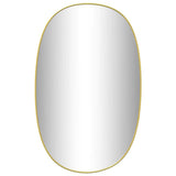 Vidaxl Wandspiegel 70x45 cm Gold gefärbt