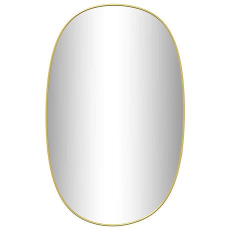 Vidaxl Wandspiegel 70x45 cm Gold gefärbt
