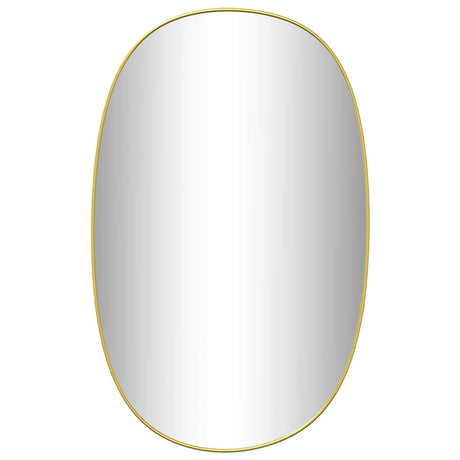 Vidaxl Wandspiegel 80x50 cm Gold gefärbt