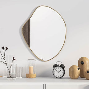 Vidaxx Wandspiegel 50x40 cm goldfarben
