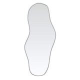 Vidaxx Wandspiegel 60x25 cm silberfarben