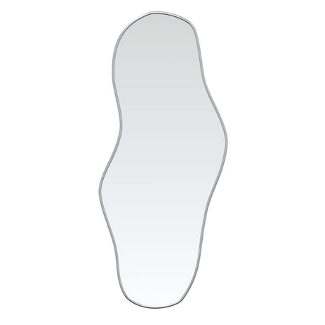 Vidaxx Wandspiegel 80x35 cm silberfarben