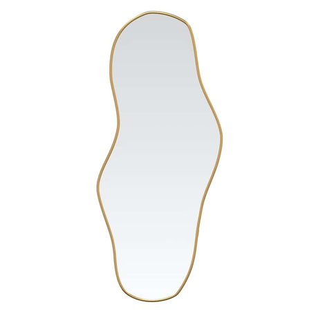 Vidaxx Wandspiegel 60x25 cm goldfarben