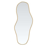 Vidaxx Wandspiegel 70x30 cm goldfarben