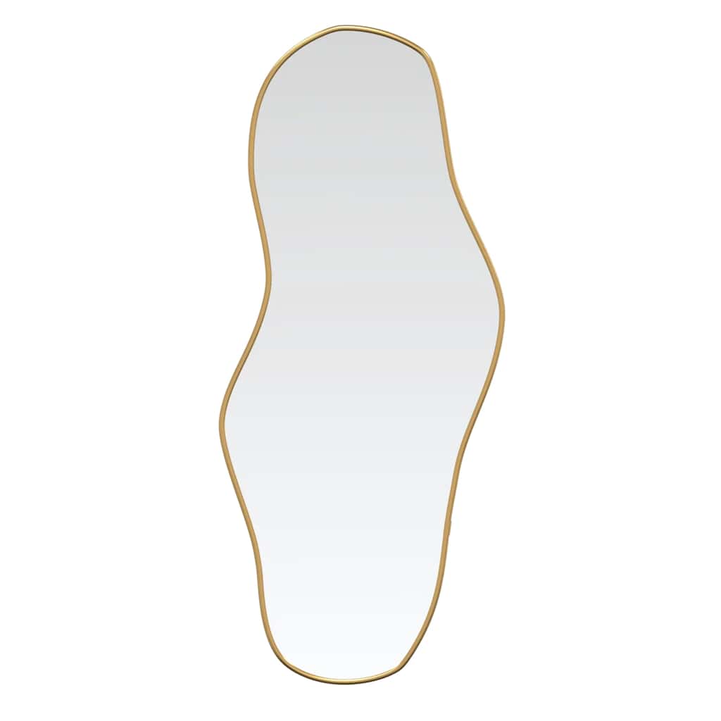 Vidaxx Wandspiegel 90x40 cm goldfarben