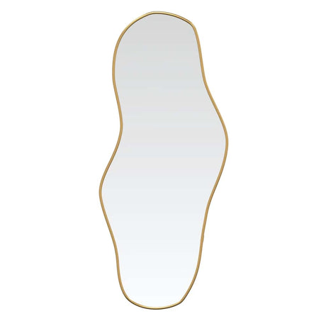 Vidaxx Wandspiegel 90x40 cm goldfarben