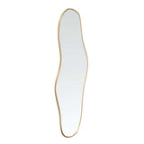 Vidaxx Wandspiegel 90x40 cm goldfarben