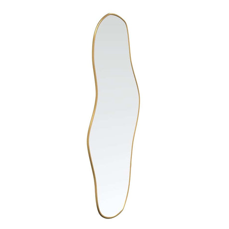 Vidaxx Wandspiegel 100x45 cm goldfarben