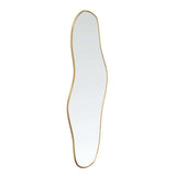 VidaXL Wandspiegel 100x45 cm goldfarben