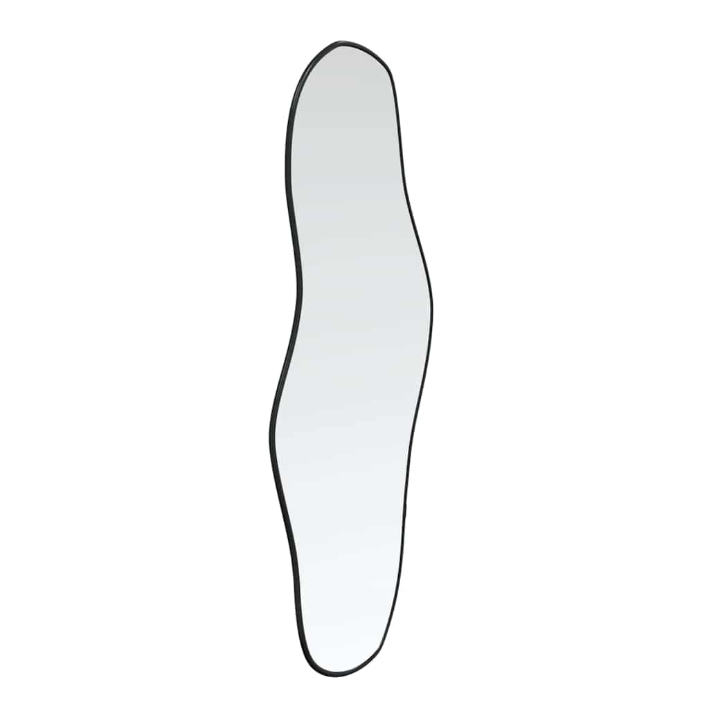 Vidaxl Wandspiegel 100x45 cm schwarz