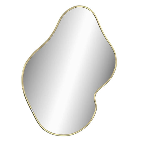 Vidaxl Wandspiegel 50x40 cm Gold gefärbt