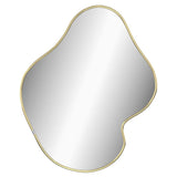Vidaxl Wandspiegel 60x50 cm Gold gefärbt