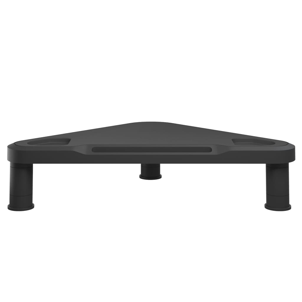 Vidaxl monitorstandaard hoek 49x28x10,5 cm zwart