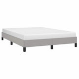 Vidaxl bedframe zonder matras stof lichtgrijs 140x190 cm