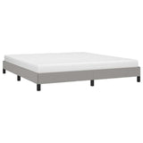Vidaxl bedframe zonder matras stof lichtgrijs 160x200 cm