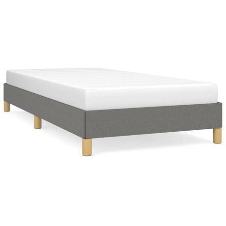 Vidaxl bedframe zonder matras 80x200 cm stof donkergrijs