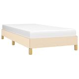 Vidaxl bedframe zonder matras 80x200 cm stof crèmekleurig