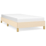 Vidaxl bedframe zonder matras 90x190 cm stof crèmekleurig