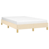 Vidaxl bedframe zonder matras 120x200 cm stof crèmekleurig