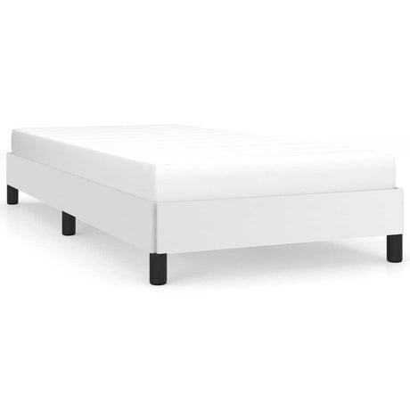 Vidaxl bedframe kunstleer wit 80x200 cm