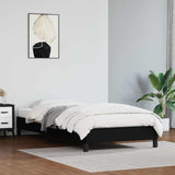 Vidaxl bedframe kunstleer zwart 90x200 cm