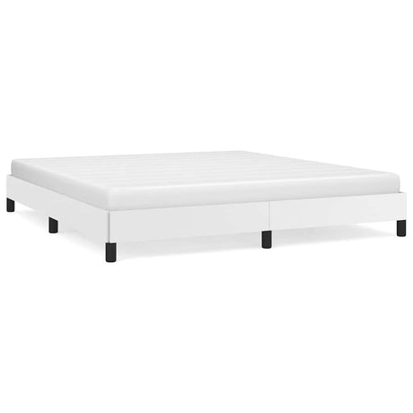 Vidaxl bedframe kunstleer wit 180x200 cm