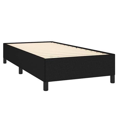 Vidaxl bedframe zonder matras 100x200 cm stof zwart
