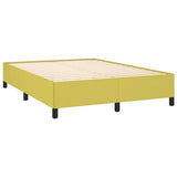 Vidaxl bedframe zonder matras 140x190 cm stof groen