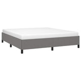 Vidaxl bedframe zonder matras stof donkergrijs 180x200 cm