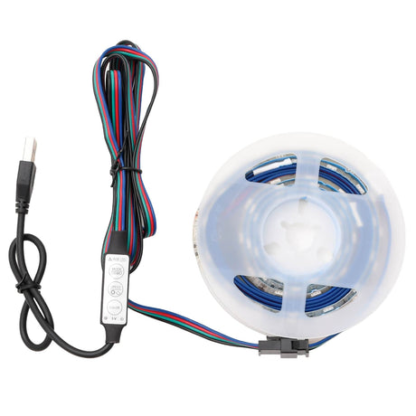 Vidaxl led-strip met led-stripverlichting zwart 180 cm smd5050