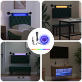 Vidaxl led-strip 2 st zwart smd5050