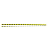 Vidaxl Eckschutz 2 ST 4,5 x 4,5 x 104 cm PU gelb und schwarz