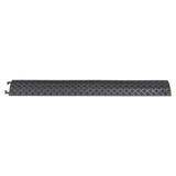 VIDAXL -Kabelschutz Schwellenwert 2 PCs 98,5 cm Schwarz