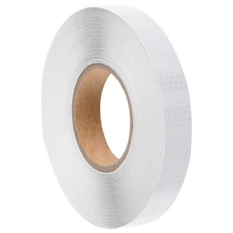 Vidaxx Reflexband 2,5 cm x 50 m PVC weiß