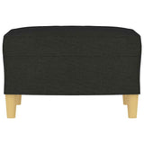 Vidaxl voetenbank 60x50x41 cm stof zwart