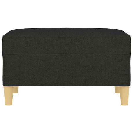 Vidaxl voetenbank 70x55x41 cm stof zwart