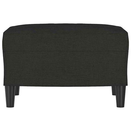 Vidaxl voetenbank 60x50x41 cm stof zwart
