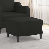 Vidaxl voetenbank 60x50x41 cm stof zwart