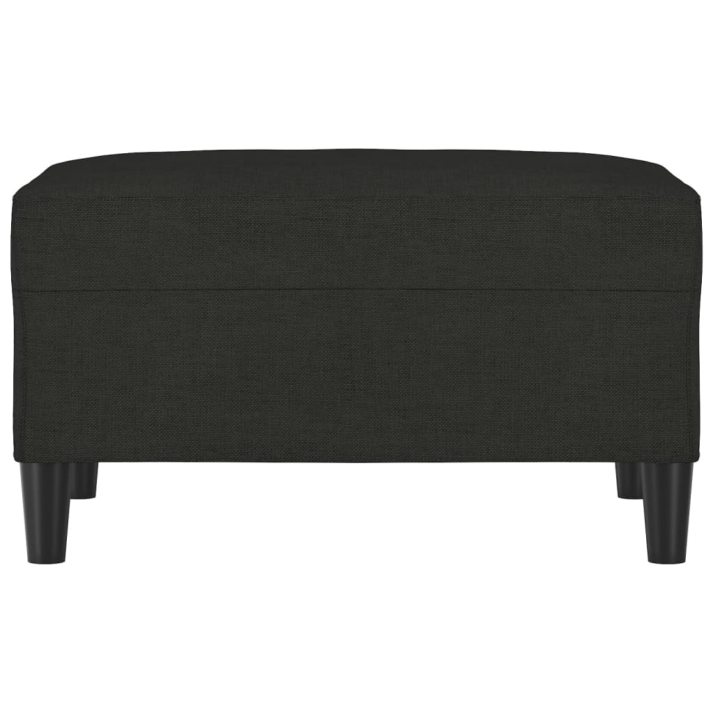 Vidaxl voetenbank 70x55x41 cm stof zwart
