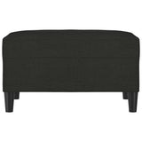 Vidaxl voetenbank 70x55x41 cm stof zwart
