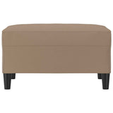 Vidaxl voetenbank 70x55x41 cm kunstleer cappuccino