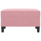 Vidaxl voetenbank 70x55x41 cm fluweel roze