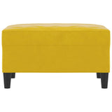 Vidaxl voetenbank 70x55x41 cm fluweel geel